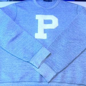Men’s Polo Crewneck Sweater